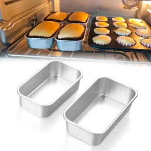 1Pc Loaf Pan Rectangle Toast Bread Mold Cake Mold Carbon Steel Loaf Pastry Baking Bakeware DIY Non Stick Pan Baking Supplies Hot