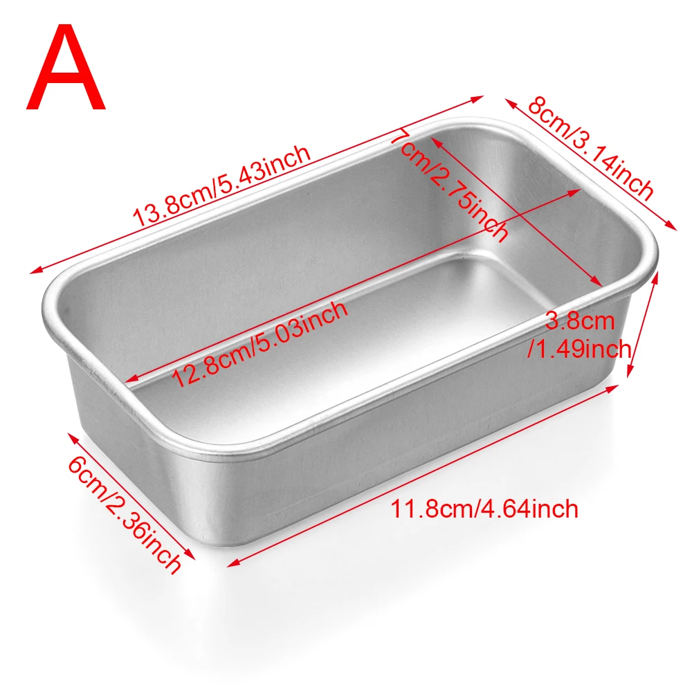 1Pc Loaf Pan Rectangle Toast Bread Mold Cake Mold Carbon Steel Loaf Pastry Baking Bakeware DIY Non Stick Pan Baking Supplies Hot - Image 5