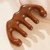 1Pc Wood Therapy Massage Comb Head Face Scalp Gua Sha Massager Natural Facial Sandalwood Wide Tooth Guasha Scraping Body Massage