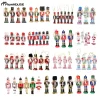 1Pc Wooden European Fashion Girl Nutcracker Soldier Desktop Crafts Ornament Nutcracker Puppet Doll Home Christmas Decoration