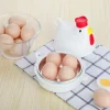 1Pcs Creative Self-service Breakfast Microwave Steaming Eggs Container Simple And Fast Eggs Boiling Mold 4 Eggs Boiling Machines