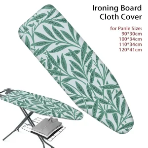 1Pcs Stain Resistant Ironing Board Cover Thick Cotton Padding Universal Iron Heat Shield Cloth Cover With Elastic Edge