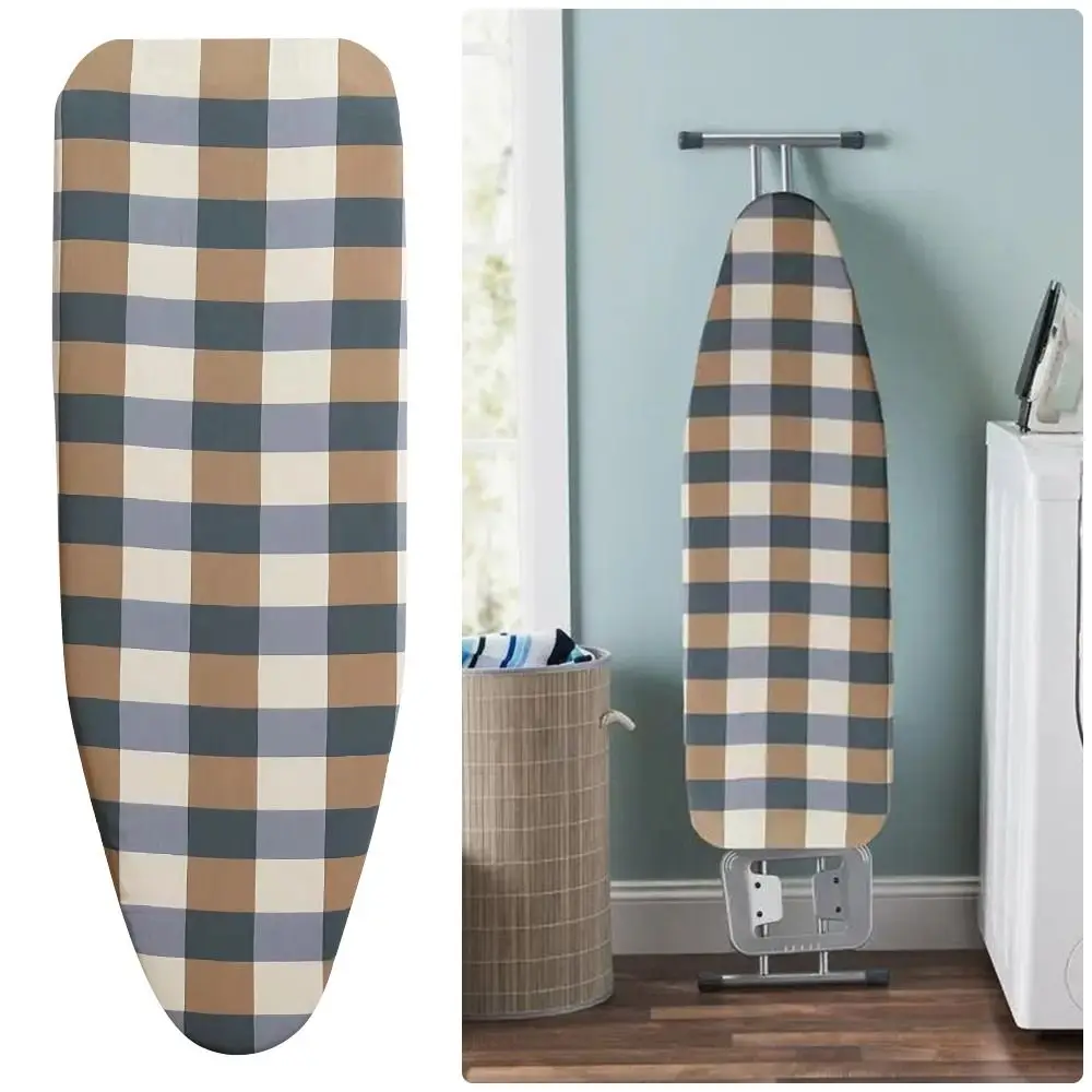 1Pcs Stain Resistant Ironing Board Cover With Elastic Edge Thick Cotton Padding Iron Heat Shield Cloth Cover Universal - Image 2