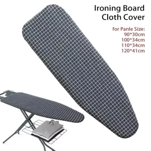 1Pcs Stain Resistant Ironing Board Cover With Elastic Edge Universal Iron Heat Shield Thick Cotton Padding Cloth Cover