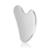 1Pcs Stainless Steel Gua Sha Scraper Massager For Face Neck Body Guasha Massage Tool Facial Skin Care Guasha Board Face Massager