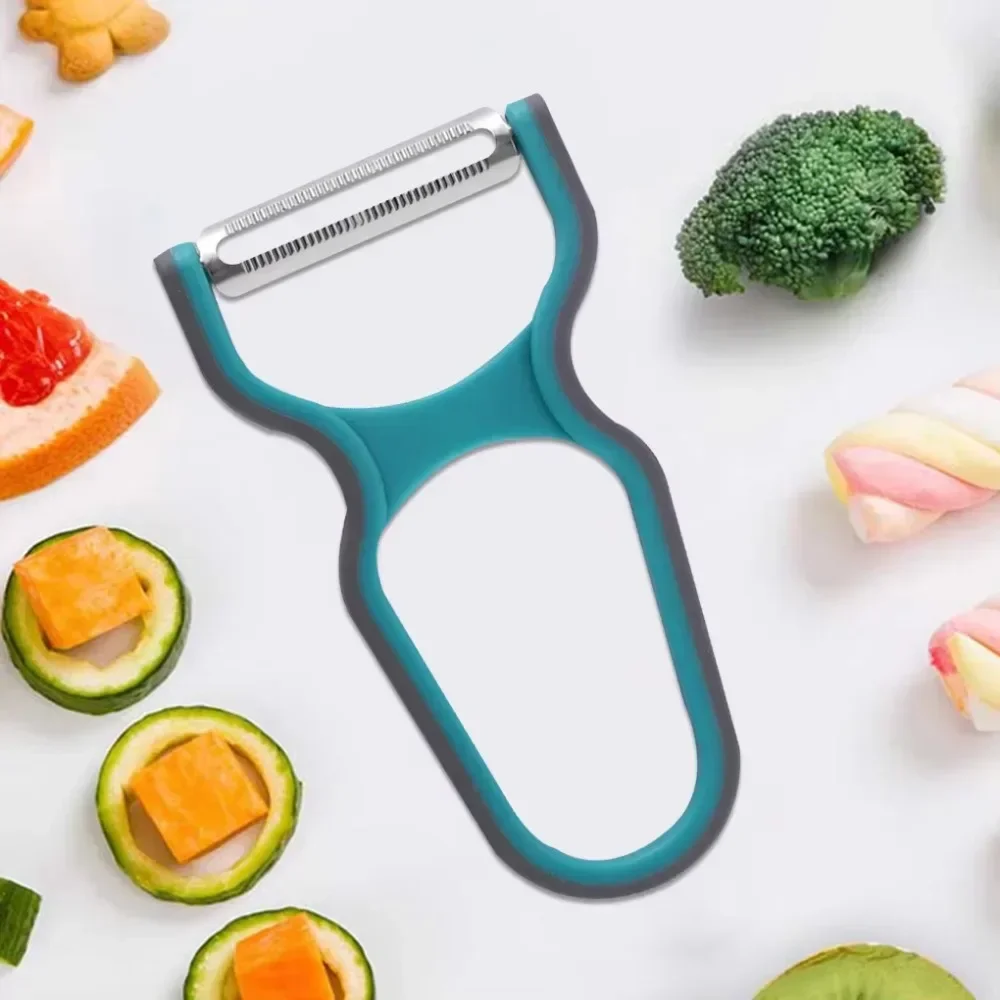 1Pcs Vegetable Peeler Set Potato Slicer Cabbage Grater Fruit Peeler Fruit Carrot Cutter Home Kitchen Peeling Tool Random Color - Image 3