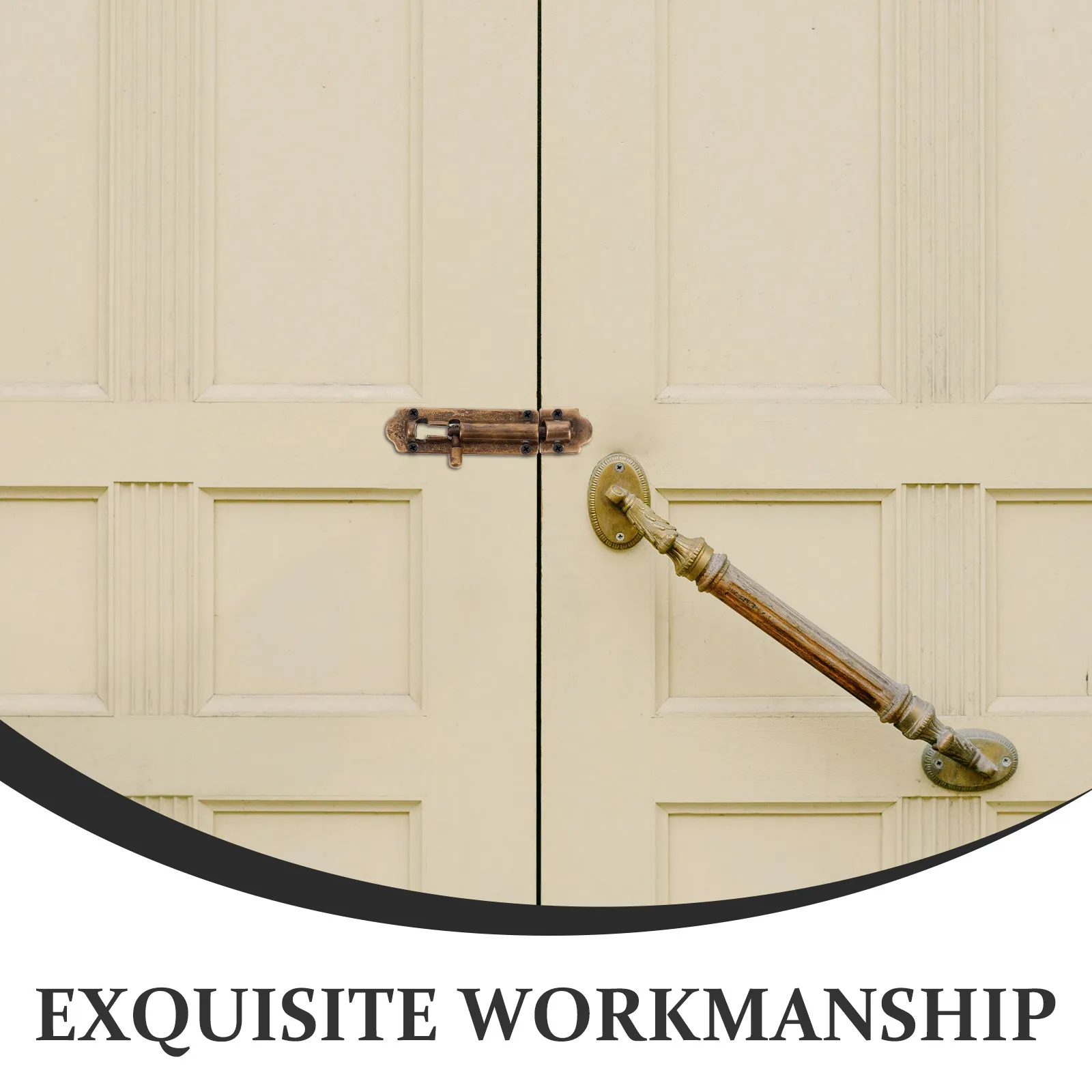 1Set Style Door Latch Heavy Duty Barrel Bolt Lock Slide Bolt for Wooden Doors Windows Vintage Gate Hardware - Image 5