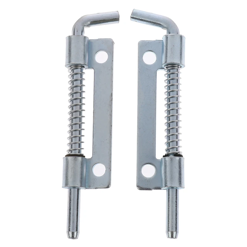 1pc 9cm Long Silver Stainless Steel Door Latch Sliding Lock Barrel Bolt Latch Hasp Staple Gate Safety Lock - Image 4