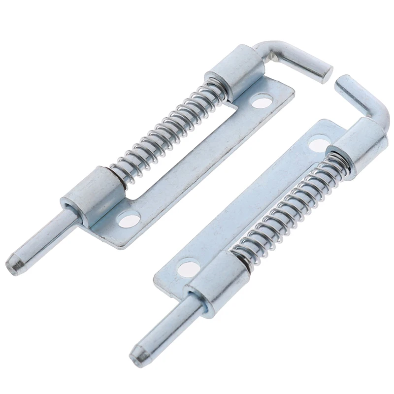 1pc 9cm Long Silver Stainless Steel Door Latch Sliding Lock Barrel Bolt Latch Hasp Staple Gate Safety Lock - Image 3