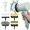 1pc Electric Spin Scrubber, Electric Cleaning Brush 3-in-1 Handheld Kitchen Cleaner Cordless Spin Scrubber, Power Scrubber Bathr
