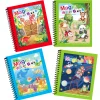 1pc Water Drawing Magical Book Reusable Kids Montessori Toy Coloring Book with Refillable Water Pen for Children's Education Toy