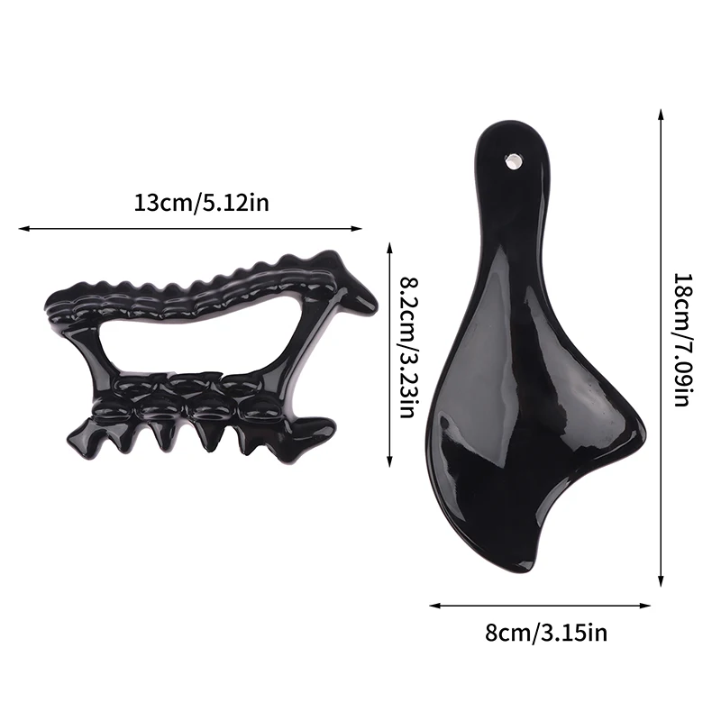 1pcs New Gua Sha Tool Face Massagers Ceramic Gua Sha Scraper Board For Face Lift Slimmer Skin Tightening Facial SPA Massage Tool - Image 6