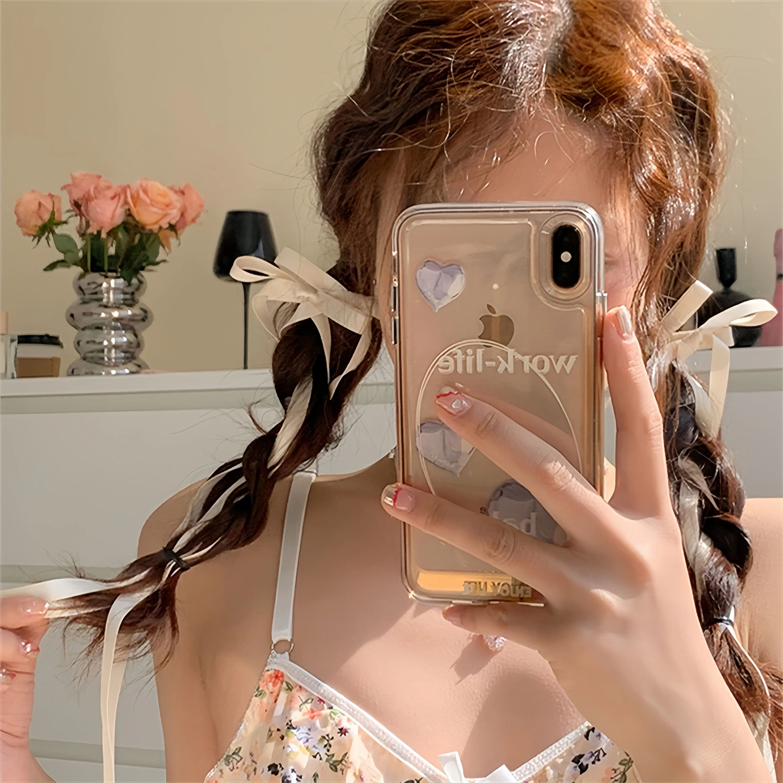 2 Pcs Fabric Hair Bow Hairpin for Women Girls Ribbon Hair Clips Headwear Black White Bow Top Clip Female Hair Accessories - Image 2