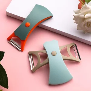2-in-1 Multifunctional Peeler Double Head Fruit Grater Slicer Potato Slicer And Peeler Vegetable Fruit Peeler