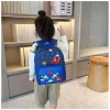 2024 New Children's Cartoon Bag Kid's Cute Kindergarten Car Backpack Boys Girls 2 Colors Shoulders Bag