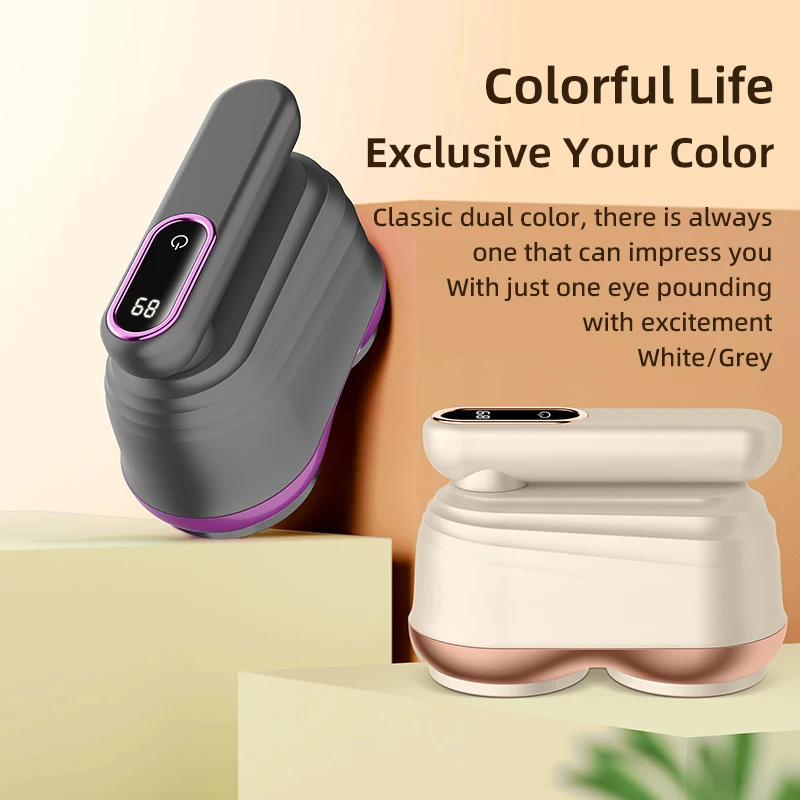 2025 Double-headed Electric Lint Remover Fabric Shaver Portable Clothes Fluff Pellet Remover For Clothing Fur USB Ball Trimmer - Image 2