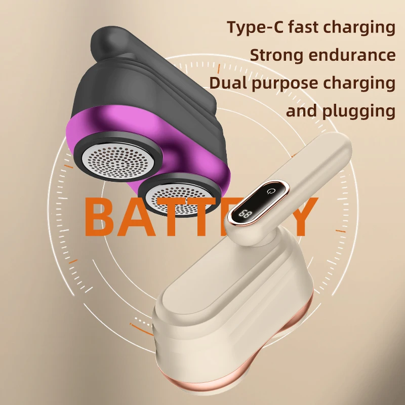 2025 Double-headed Electric Lint Remover Fabric Shaver Portable Clothes Fluff Pellet Remover For Clothing Fur USB Ball Trimmer - Image 6
