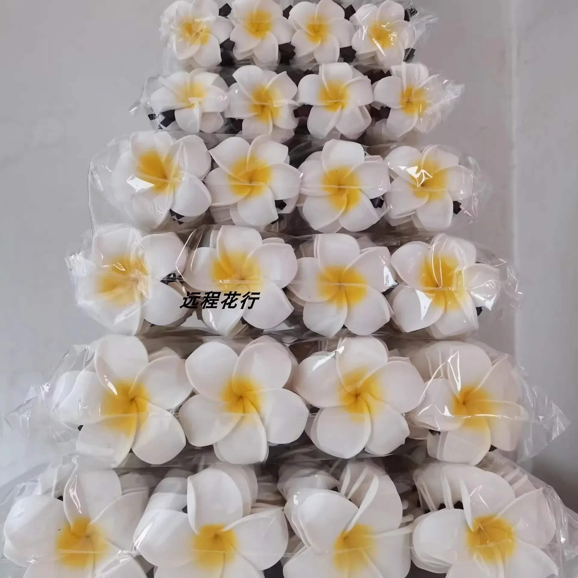 2025 New Women Plastic Flower Hair Clips Fashion Girls Hairpins Egg Flowers Barrette Hawaiian Vacation Leisure Hair Accessories - Image 3