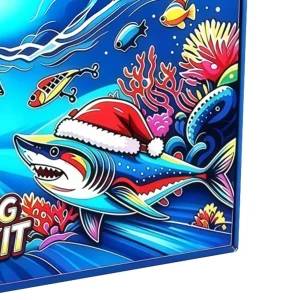2026 Christmas Countdown Calendar 24 Day Fishing Lure Tackle Collectible Bait Themed Countdown Calendar For Husband Boyfriend