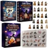 2026 Halloween Countdown Advent Calendar 2D Flat Luminous Ghost Christmas Decoration 24Days Halloween Surprise Gifts Blind Box