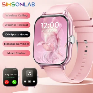 2026 New Smartwatch Bluetooth Call Fitness Tracker Heart Rate Sleep Record Outdoor Sport Watch for Android/IOS Men Women Gift