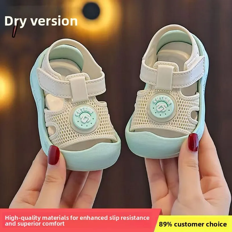 2026 Toddler Closed-Toe Breathable Sandals, Non-slip Soft Sole Baby First Walker Shoes for Infant Boys Girls Summer - Image 2