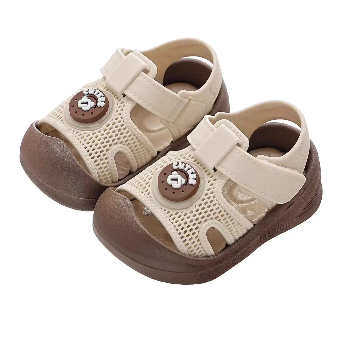 2026 Toddler Closed-Toe Breathable Sandals, Non-slip Soft Sole Baby First Walker Shoes for Infant Boys Girls Summer - Image 5