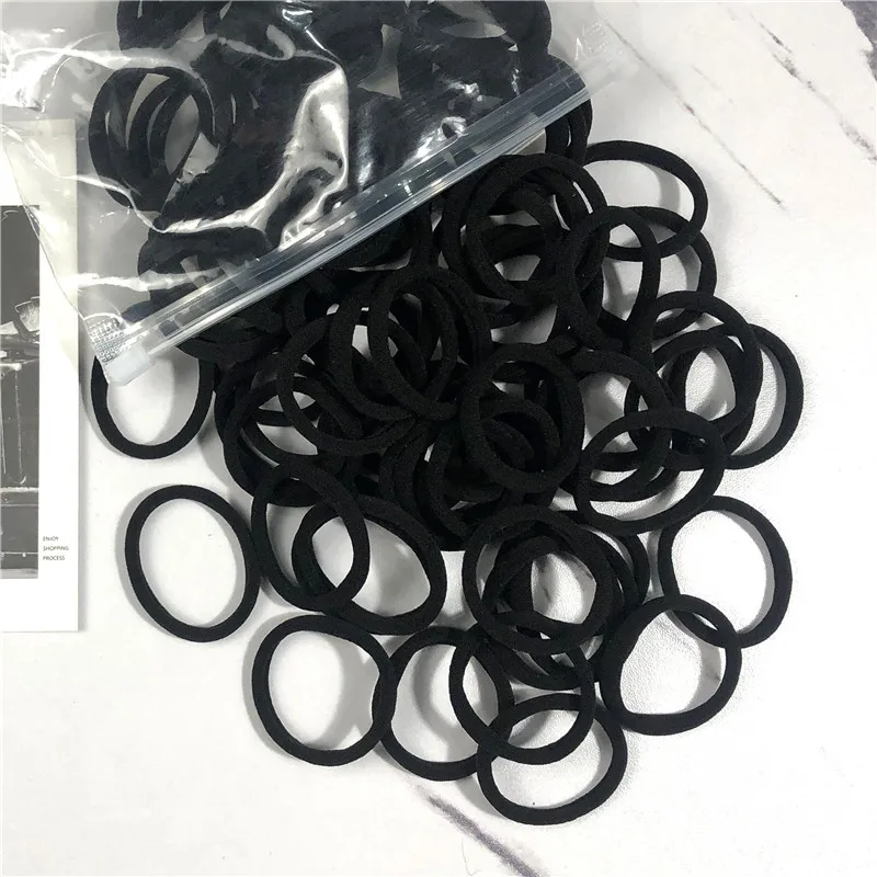 20/50PCS/Set Hair Bands for Women Girl Basic Hair Rubber Ties Ropes 4cm Simple Elastic Headband Hair Accessories Ponytail Holder - Image 5