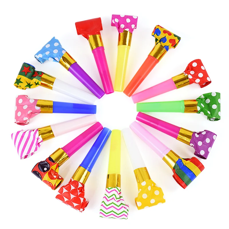 20/50Pcs Party Blowout Whistles Kids Birthday Party Favors Cheer Props Pinata Filler Wedding Gift Christmas New Year Noise Maker - Image 2