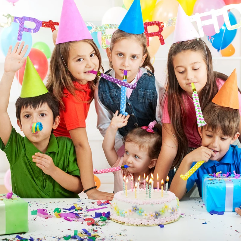 20/50Pcs Party Blowout Whistles Kids Birthday Party Favors Cheer Props Pinata Filler Wedding Gift Christmas New Year Noise Maker - Image 6