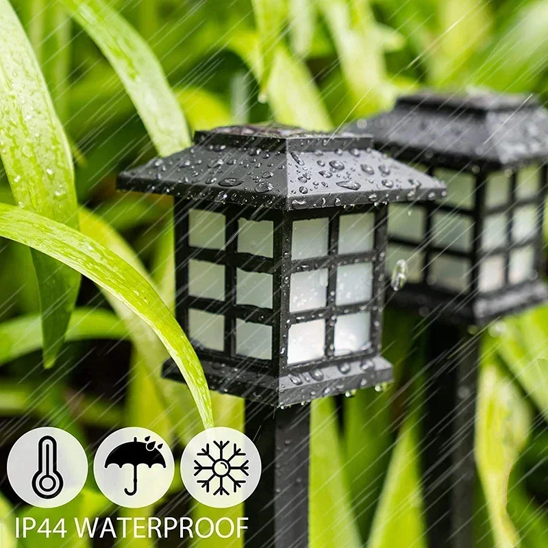 2~12Pcs Solar LED Pathway Lights Outdoor Waterproof Walkway Garden Decor Street Lamp for Landscape Yard Patio Driveway - Image 5