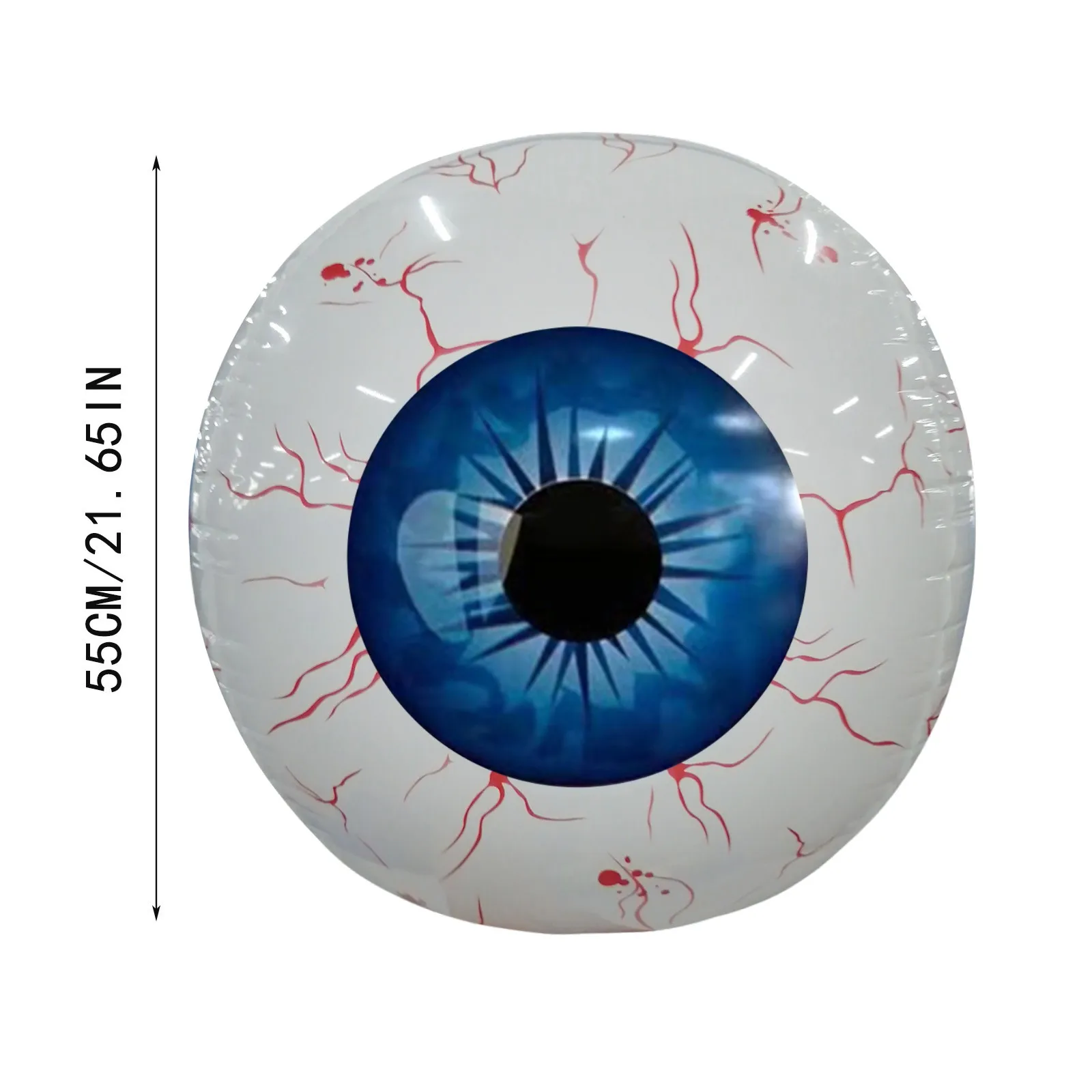 22inch Halloween Inflatables Eyeball Decorations Bloodshot Eyeballs Indoor Outdoor Garden Halloween Decors Party Supplies - Image 6