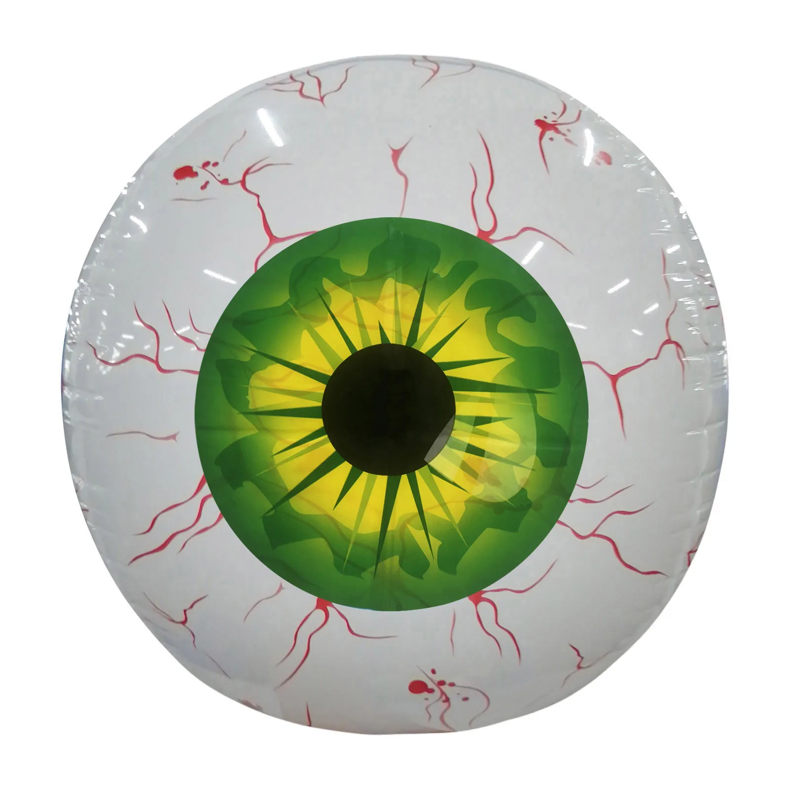 22inch Halloween Inflatables Eyeball Decorations Bloodshot Eyeballs Indoor Outdoor Garden Halloween Decors Party Supplies - Image 5