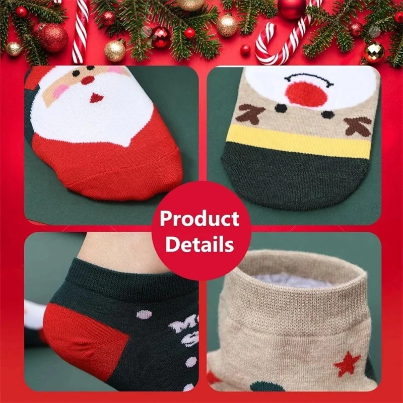24 Days Countdown Socks 24 Days Of Advent Box Socks Christmas Stocking Advent Calendars For Boys Girls Men Women Christmas Gifts - Image 4