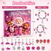 24/31days Christmas Advent Calender Gift Box DIY Bead Bracelet New Year 2026 Countdown Calendar Box Merry Christmas Gift