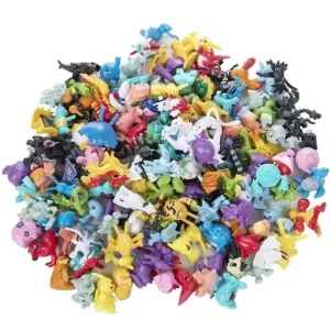 24pcs Pokemon Action Figure Pikachu Anime Model 2-3CM Ornamental Decoration Mini Model Doll Toy Christmas Gifts