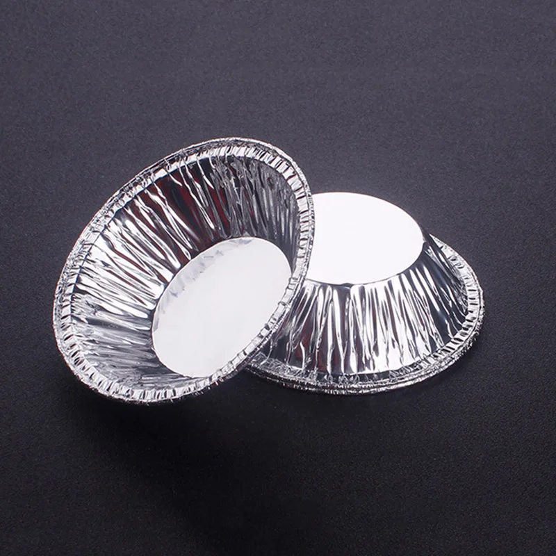 250Pcs Disposable Aluminum Foil Cups Egg Tart Mould Baking Muffin Cupcake Tin Mold Egg Tart Mould Egg Tart Shell Baking Tools - Image 5