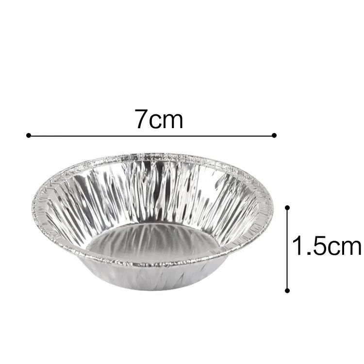 250Pcs Disposable Aluminum Foil Cups Egg Tart Mould Baking Muffin Cupcake Tin Mold Egg Tart Mould Egg Tart Shell Baking Tools - Image 6