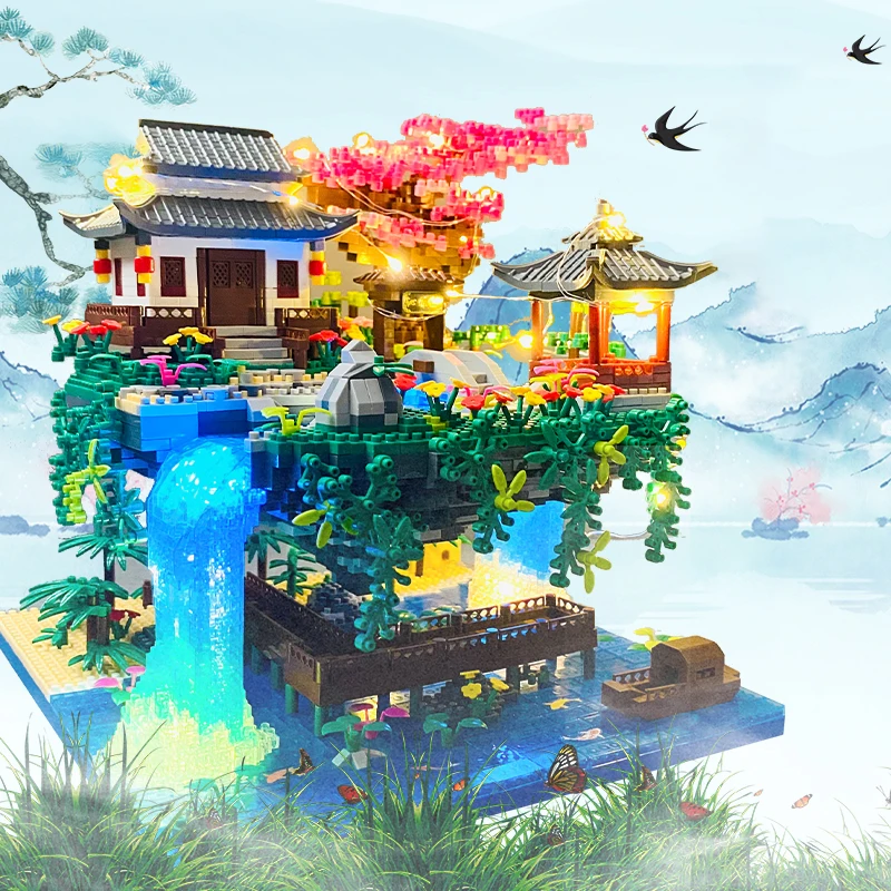 2850-Piece Taohuatan DIY Building Block Set - Mixed Colors - Office and Home Desktop Decoration - Party Supplies - Creative Surprise Holiday Gifts - Image 2