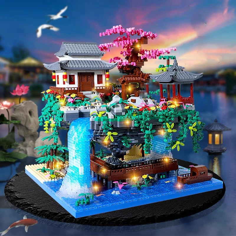 2850-Piece Taohuatan DIY Building Block Set - Mixed Colors - Office and Home Desktop Decoration - Party Supplies - Creative Surprise Holiday Gifts - Image 4