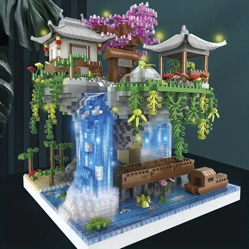 2850-Piece Taohuatan DIY Building Block Set - Mixed Colors - Office and Home Desktop Decoration - Party Supplies - Creative Surprise Holiday Gifts - Image 6
