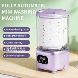 2L Wireless Mini Charging Wash in One Washing Machine Suitable for Underwear, Socks, Pet Clothes