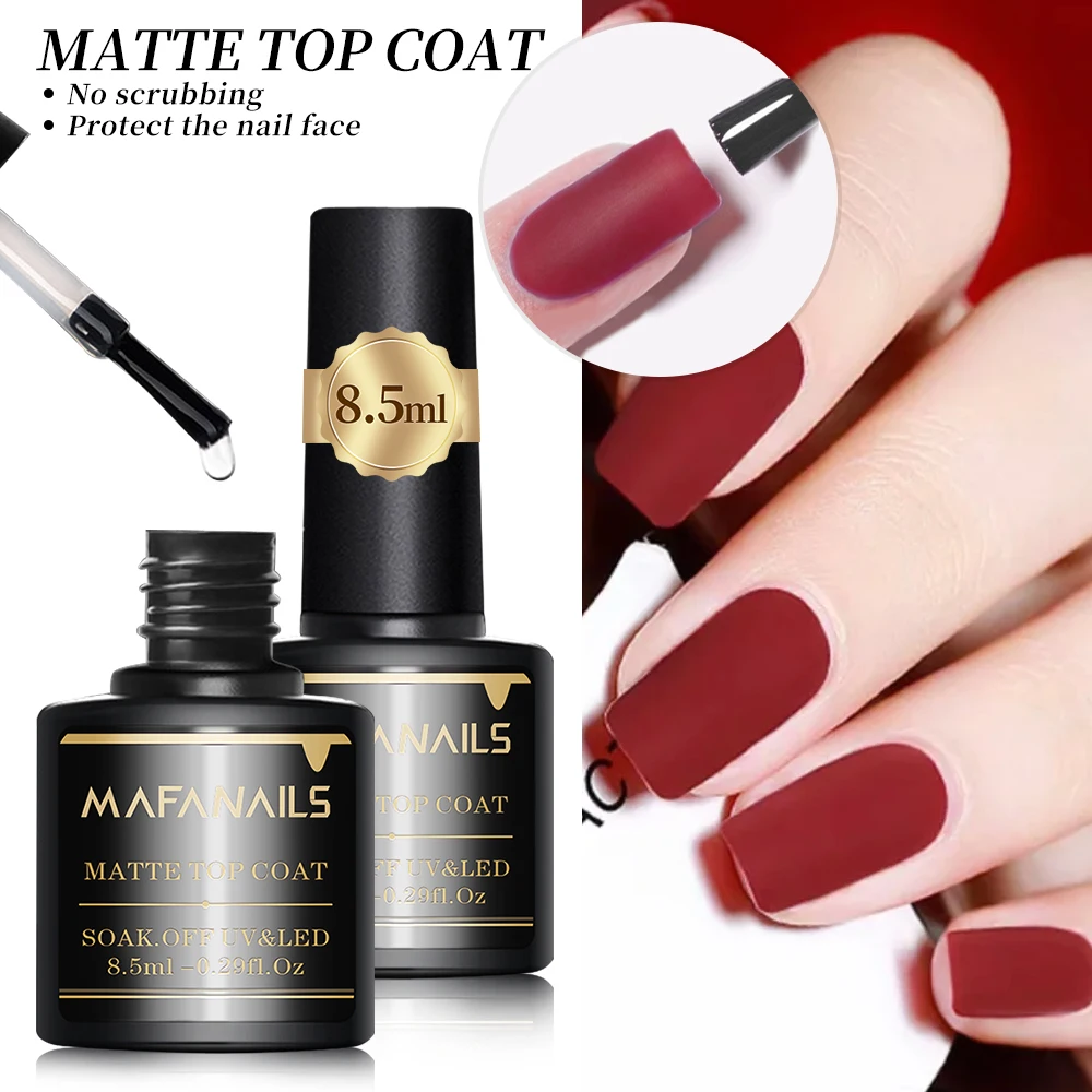 2pcs Clear Gel Top Coat & Base Coat Set No Wipe Long-Lasting Soak Off UV/LED Nail Gel Polish DIY Top Coat & Base Coat Nail 8.5ml - Image 5