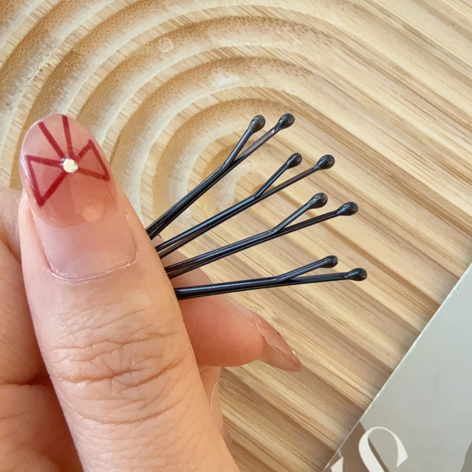 3.5CM Ultra-Invisible Black Straight Line Hair Clip Long-Lasting U-shaped Needle Lady Hairpins Curly Wavy Grips Women Bobby Pins - Image 5