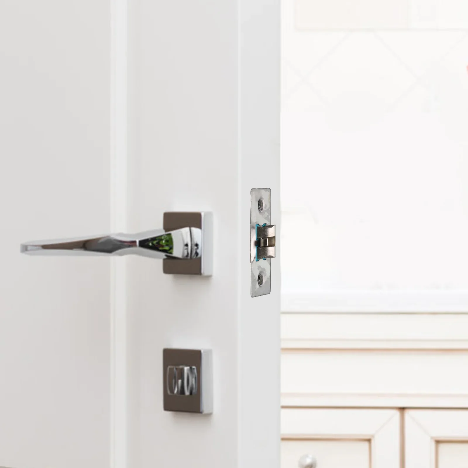 30/35/40/45mm Tubular Latch Mortice Latch Zinc Alloy Door Latch Used With Sprung Lever Door Handles Latch Bolt - Image 5
