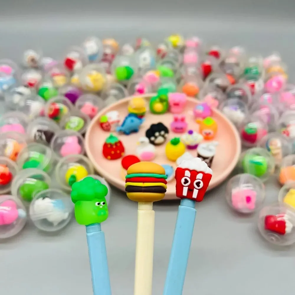 30/50 Pcs 32mm Transparent Eggshell Mixed Toy Kids Birthday Party Favor Pinata Gift Bag Filler Carnival Christmas Gift Reward - Image 2