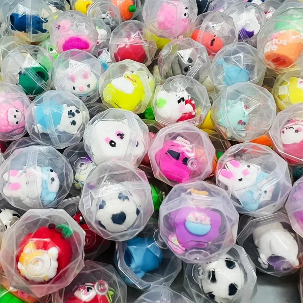 30/50 Pcs 32mm Transparent Eggshell Mixed Toy Kids Birthday Party Favor Pinata Gift Bag Filler Carnival Christmas Gift Reward - Image 6