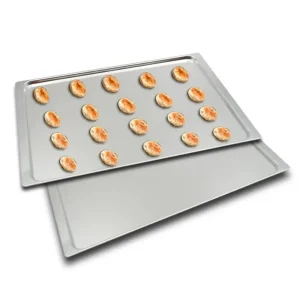 315*435mm Even Heating Non-stick Aluminum Rectangular Tray Baking Tray Bread Cake Cookies Baking Tray Oven Tray