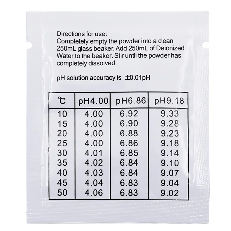 3/15pcs/set PH Standard Solution PH Meter Calibration Powder PH Standard Powder PH4.01 PH6.86 PH9.18 - Image 3