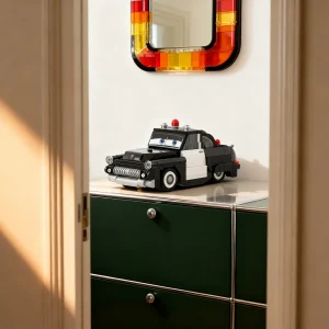 350pcs MOC SHERIFF Pixares City Champions Model Building Blocks Christmas Gift Assemble Birthday Creative Idea Craft 3D Display